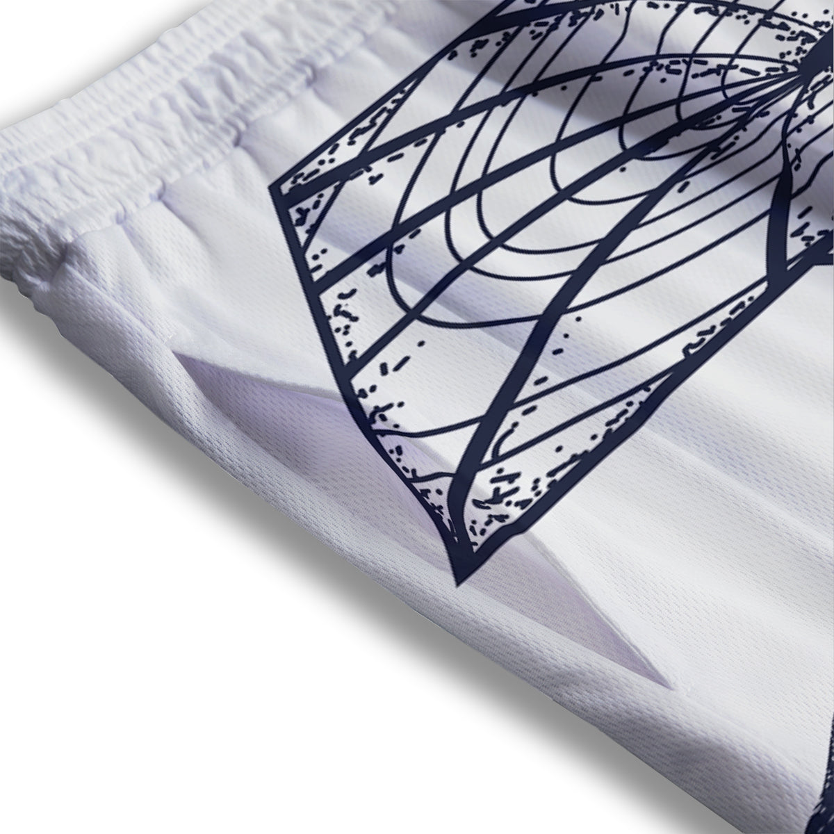 Constellation Gemini Print Mesh Shorts
