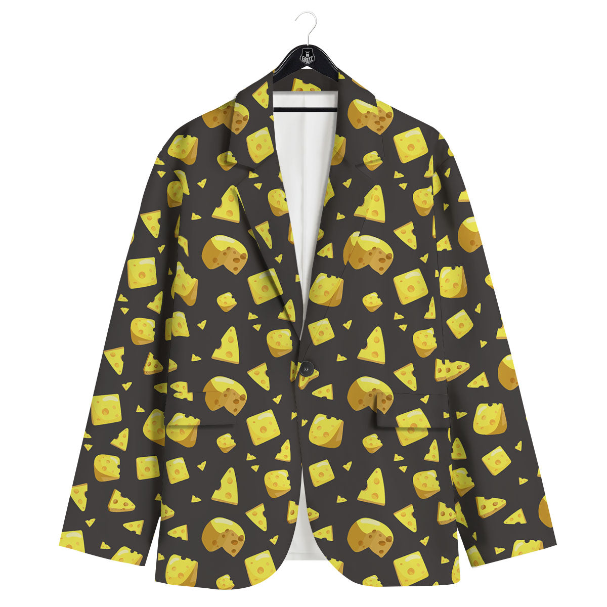 Black Holes And Cheese Print Pattern Men's Sport Coat-grizzshop