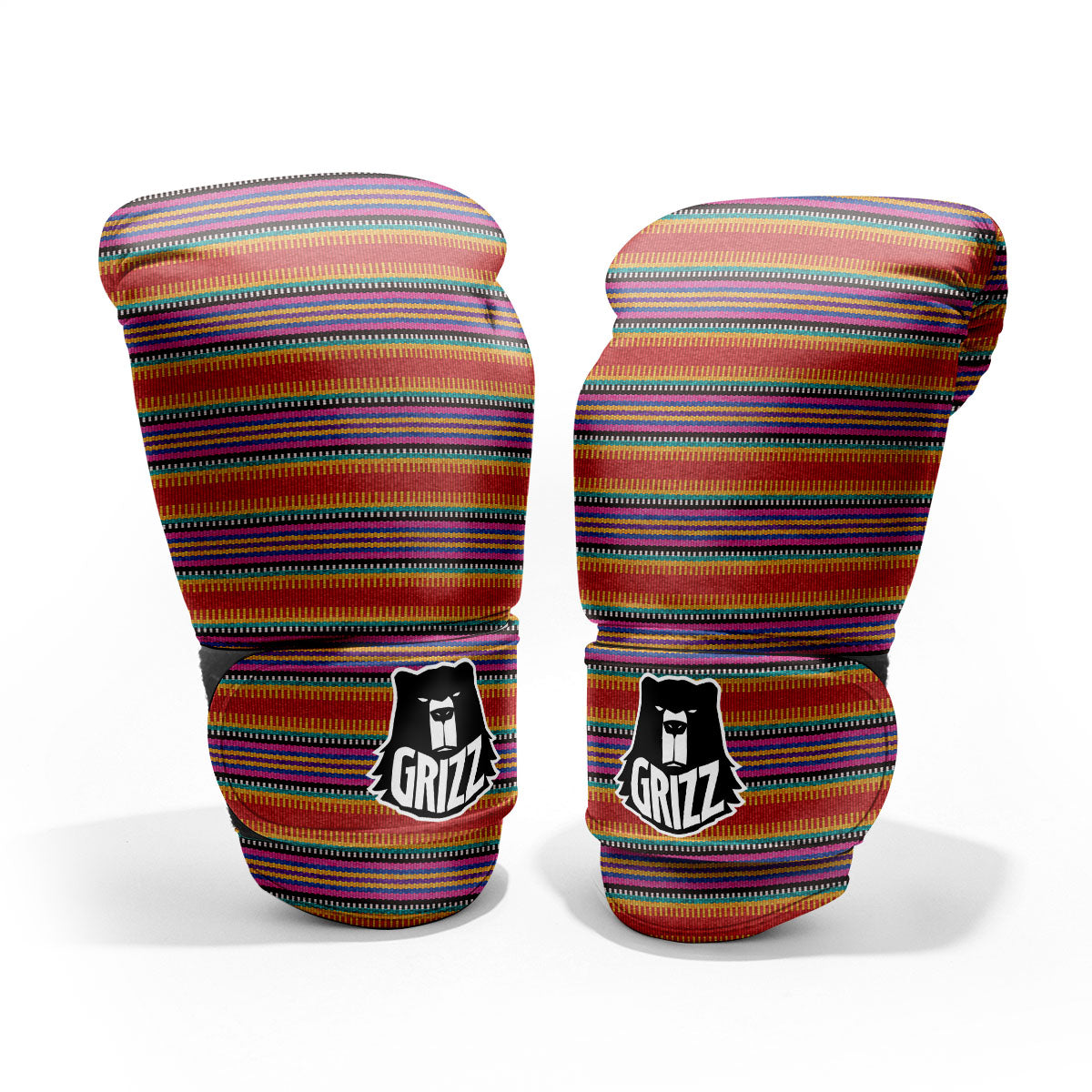 Blanket Ethnic Mexican Print Pattern Pro Boxing Glove