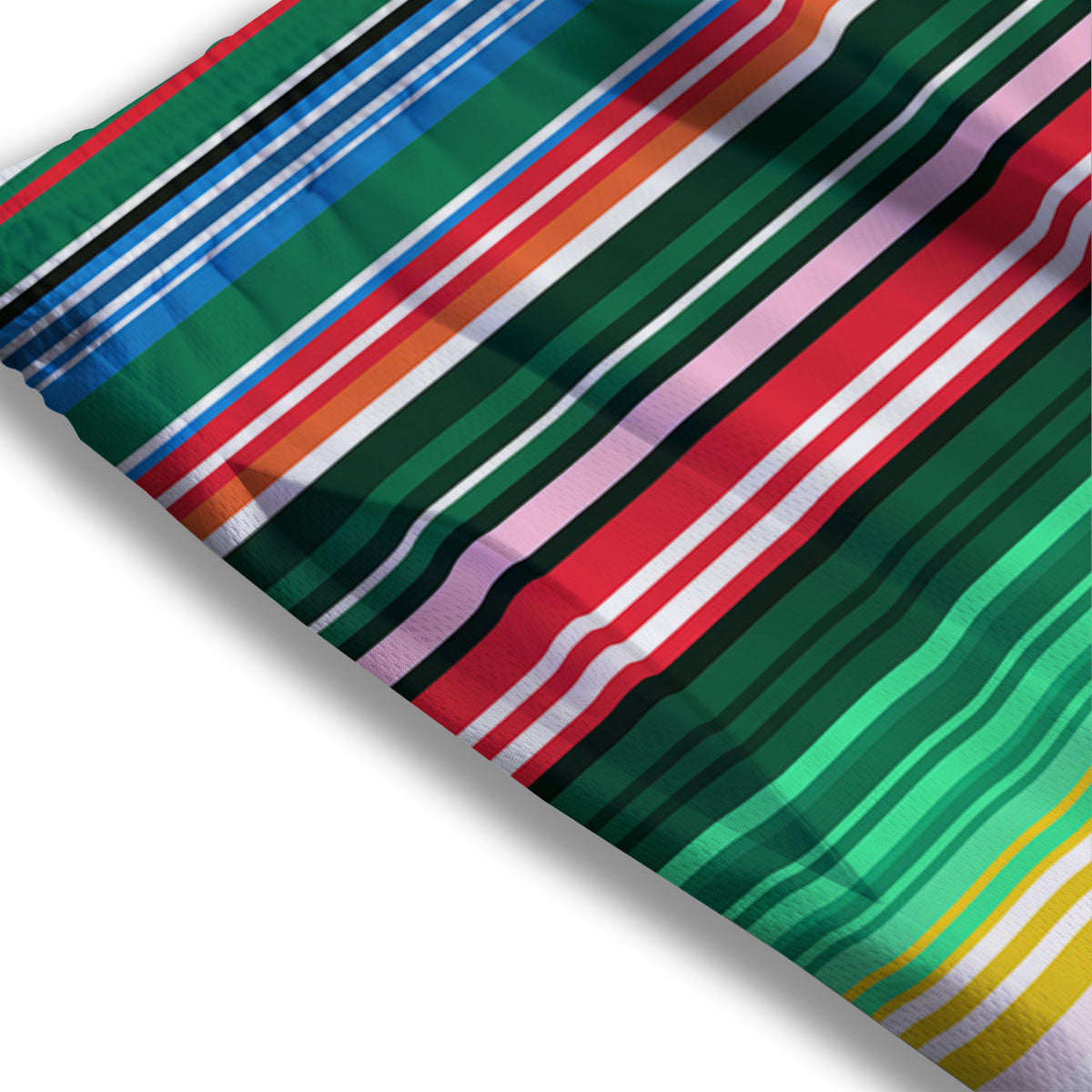 Blanket Mexican Serape Print Pattern Mesh Shorts