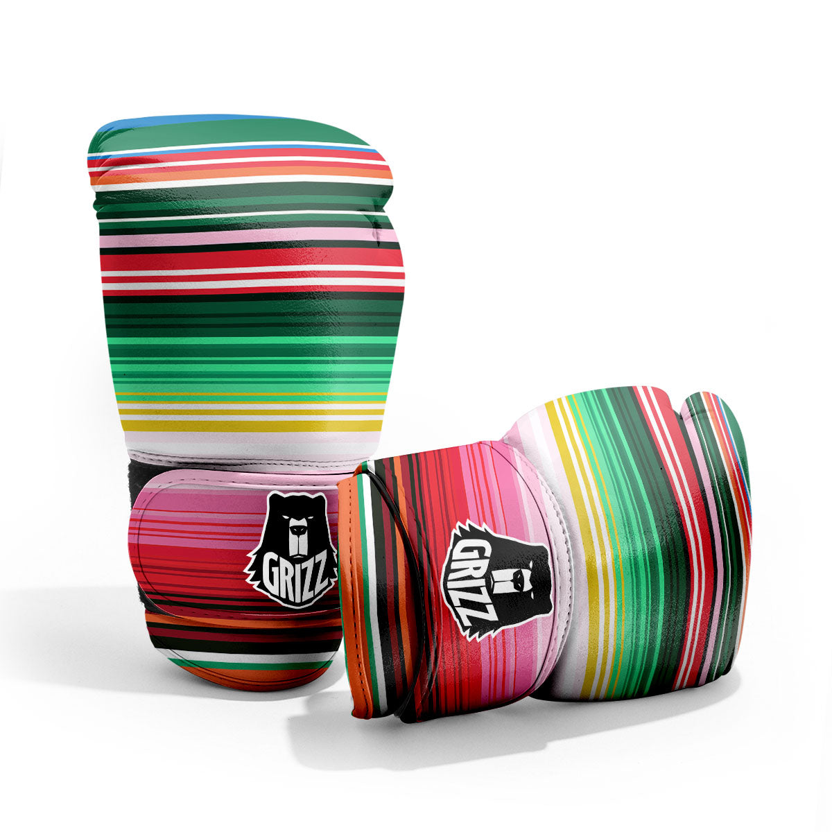 Blanket Mexican Serape Print Pattern Pro Boxing Glove