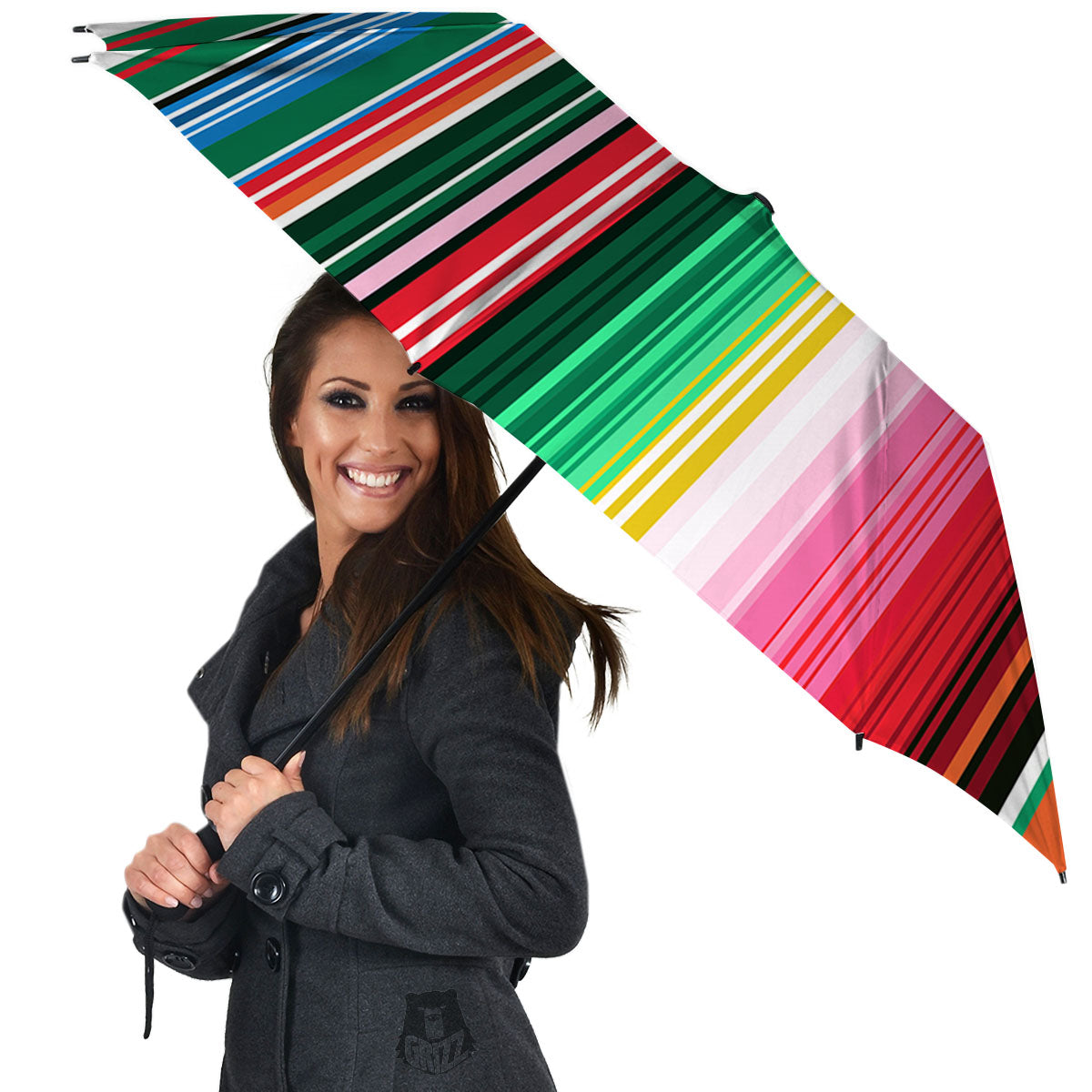 Blanket Mexican Serape Print Pattern Umbrella-grizzshop