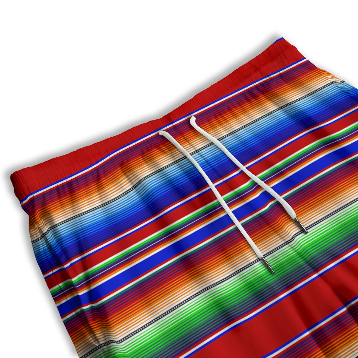 Blue And Pink Tropical Palm Leaf Print Men's Athletic Shorts