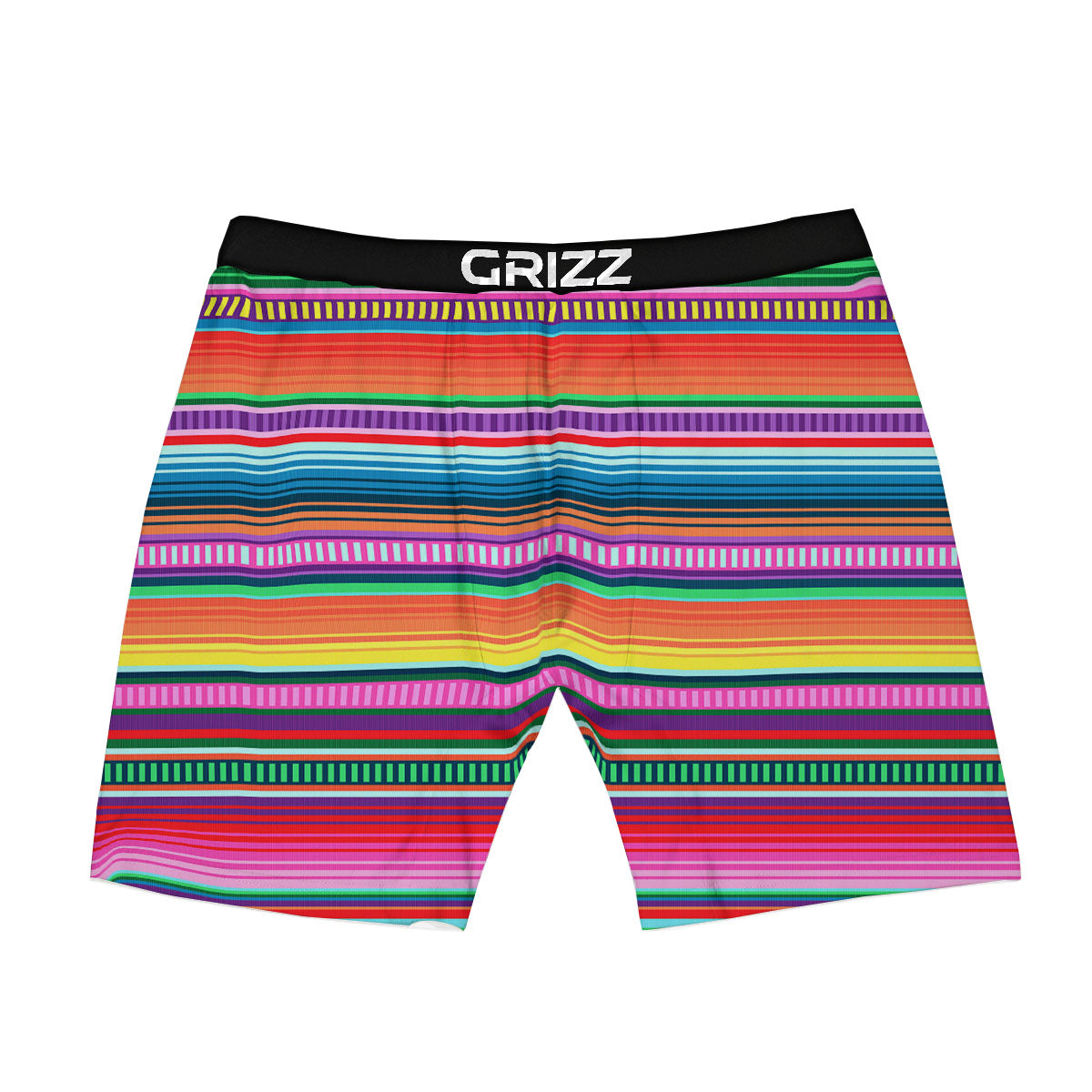 Blanket Stripe Ethnic Serape Print Boxer Briefs-grizzshop
