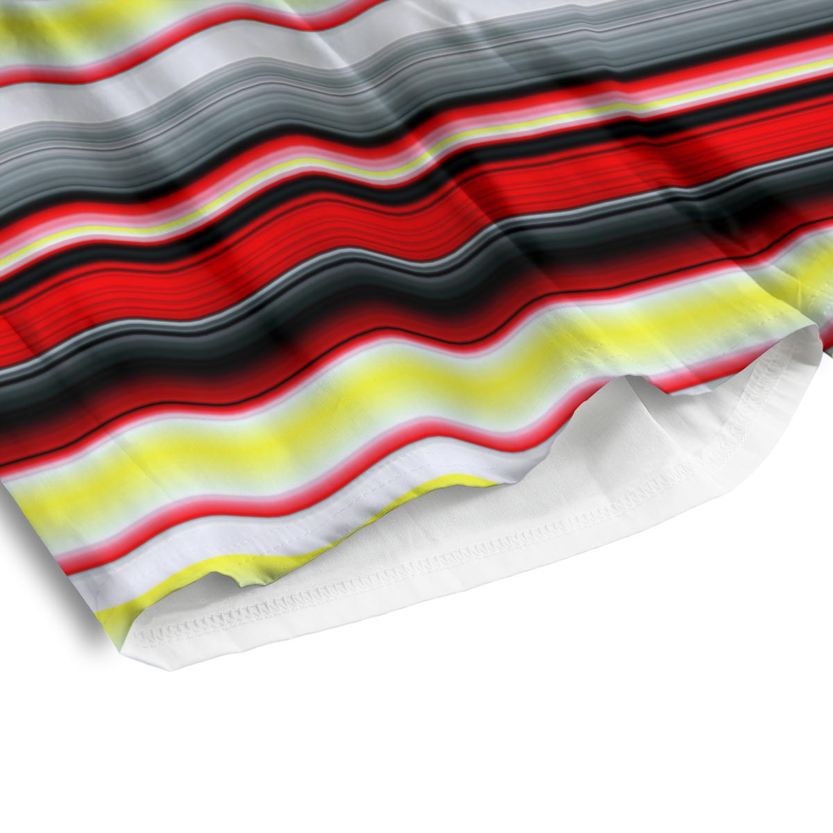 Blanket Stripe Tribal Serape Print Pattern Men's Athletic Shorts