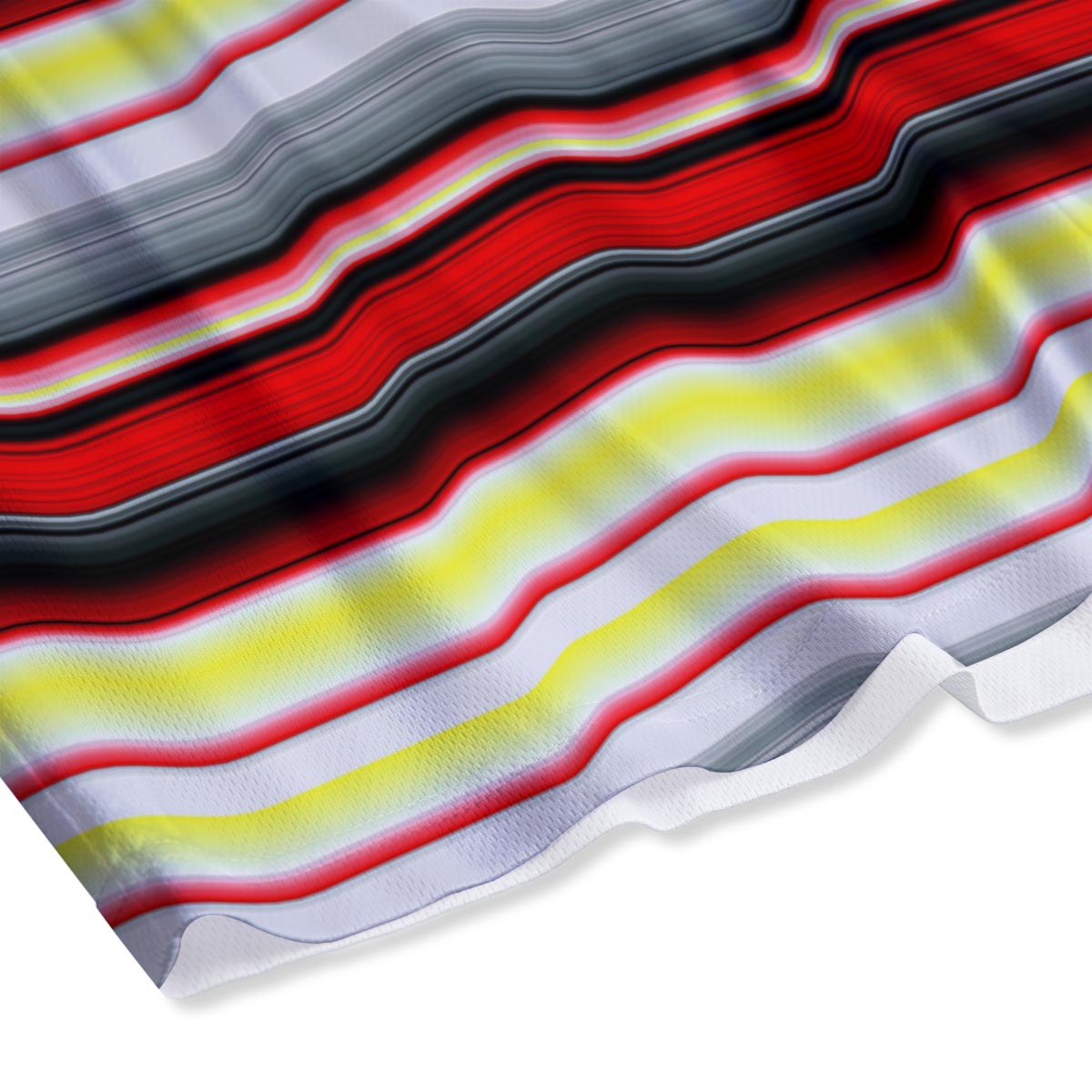 Blanket Stripe Tribal Serape Print Pattern Mesh Shorts
