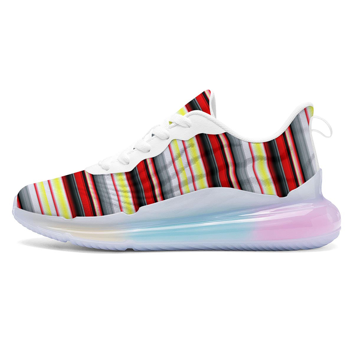 Blanket Stripe Tribal Serape Print Pattern Running Sneakers-grizzshop