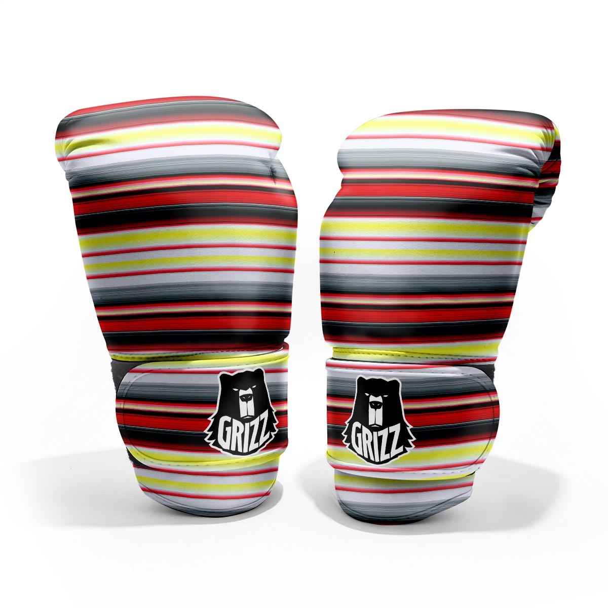 Blanket Stripe Tribal Serape Print Pattern Pro Boxing Glove