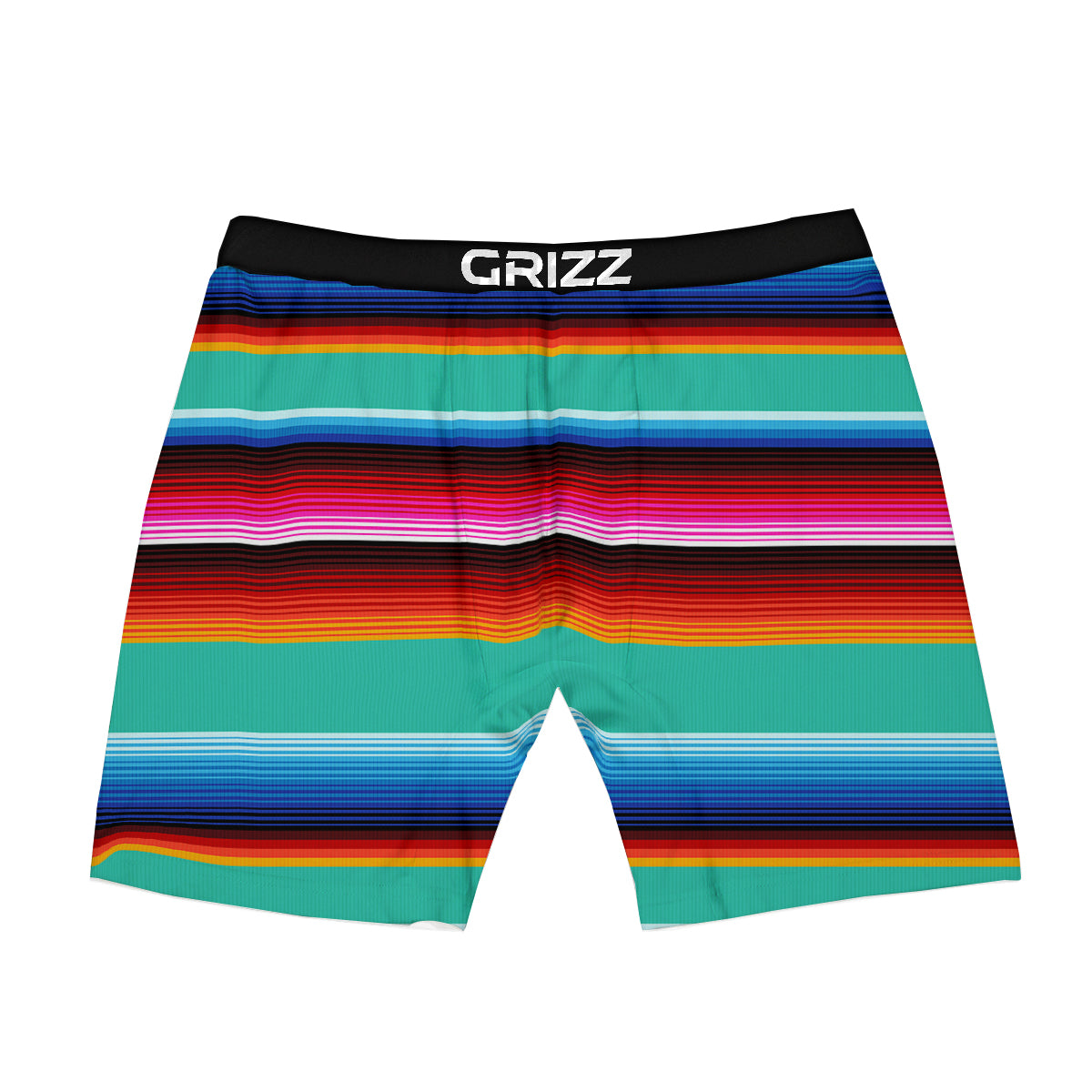 Blanket Stripes Cinco De Mayo Print Boxer Briefs-grizzshop