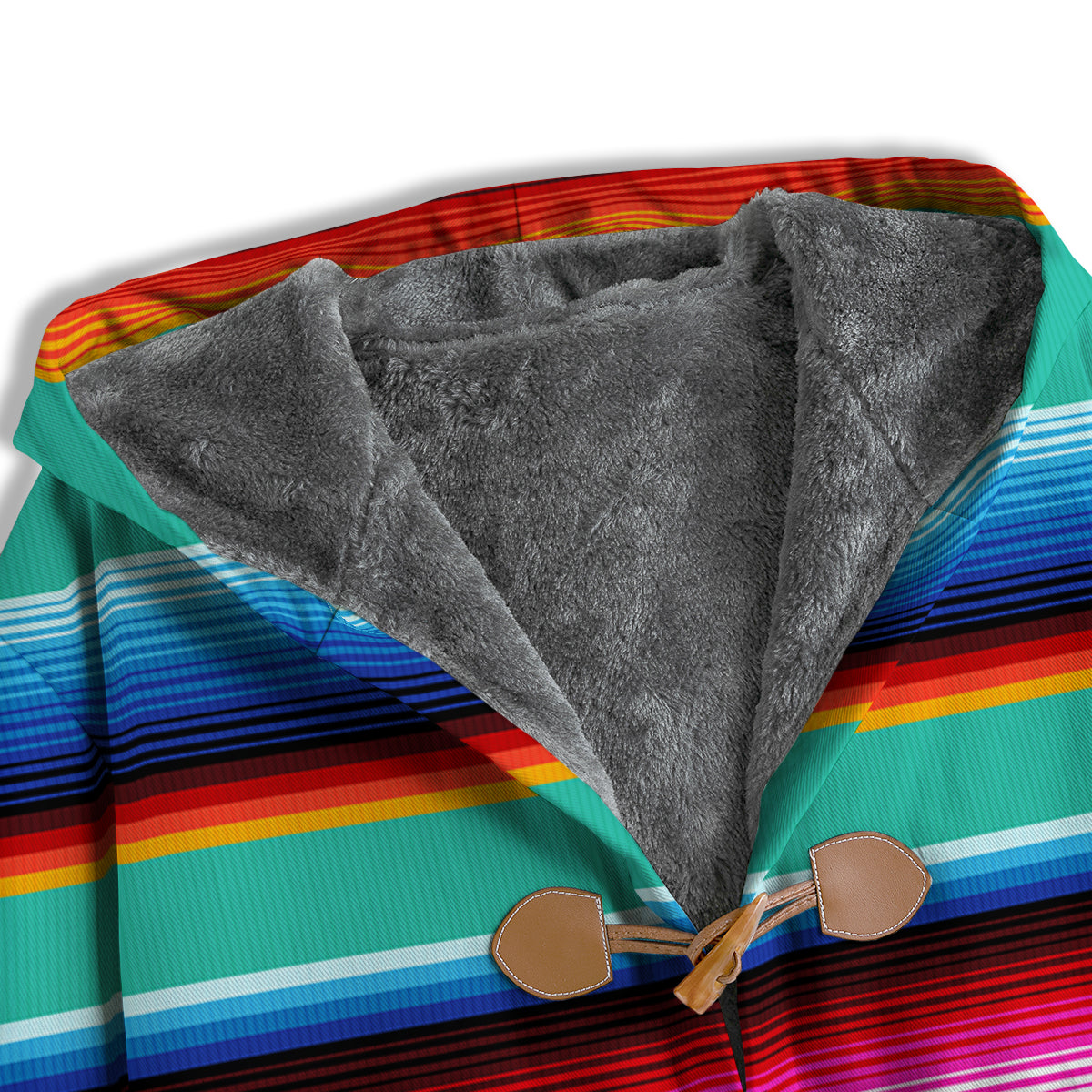 Blanket Stripes Cinco De Mayo Print Men's Windbreaker Jacket-grizzshop