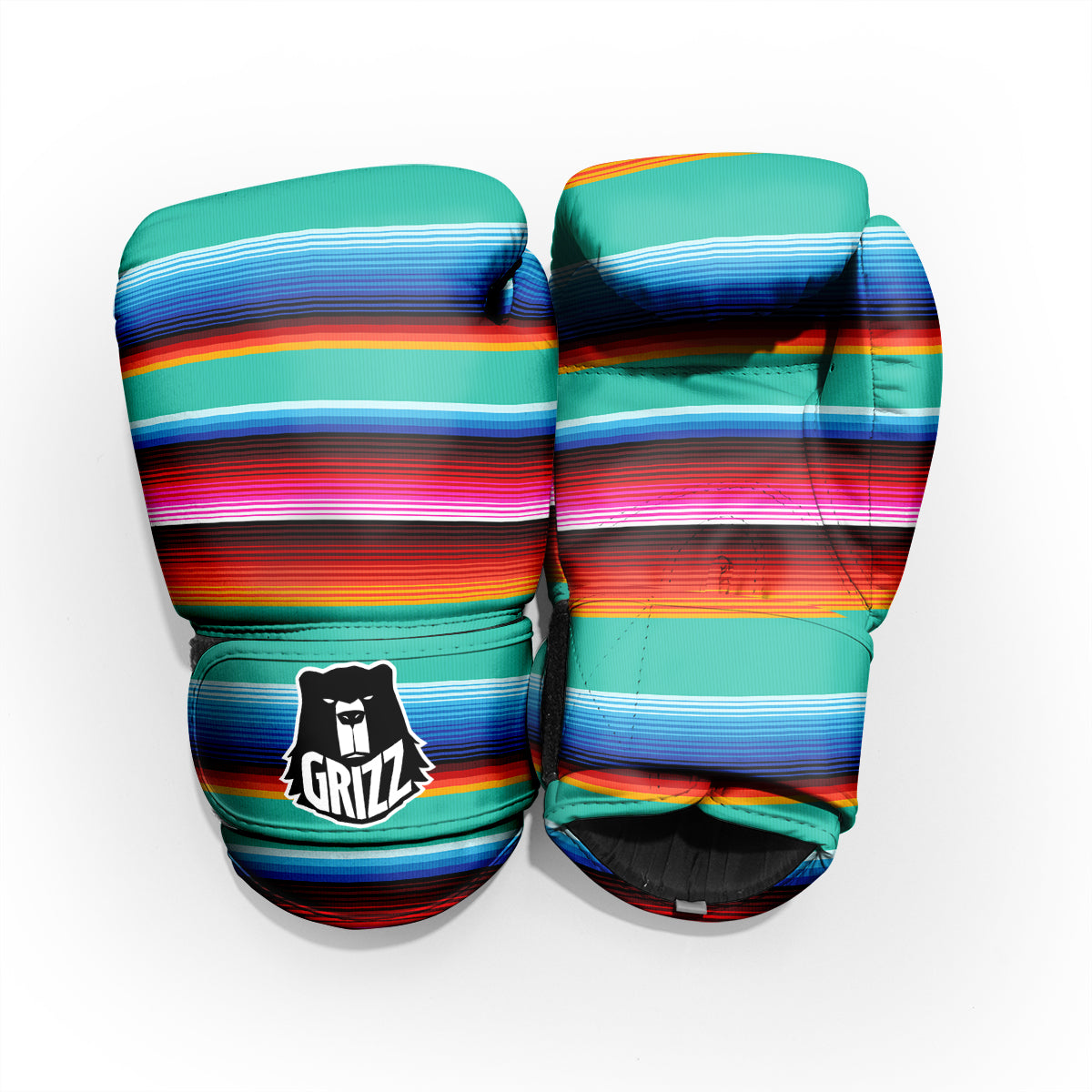 Blanket Stripes Cinco De Mayo Print Pro Boxing Glove