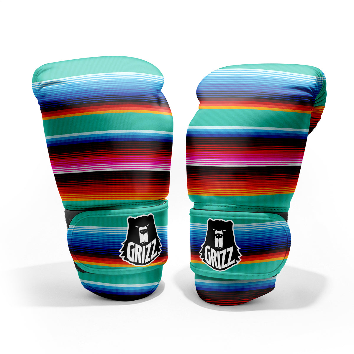 Blanket Stripes Cinco De Mayo Print Pro Boxing Glove