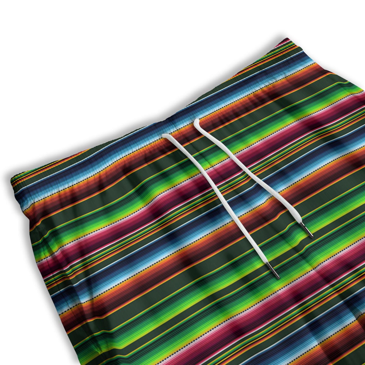 Blanket Tribal Mexican Print Pattern Men's Athletic Shorts