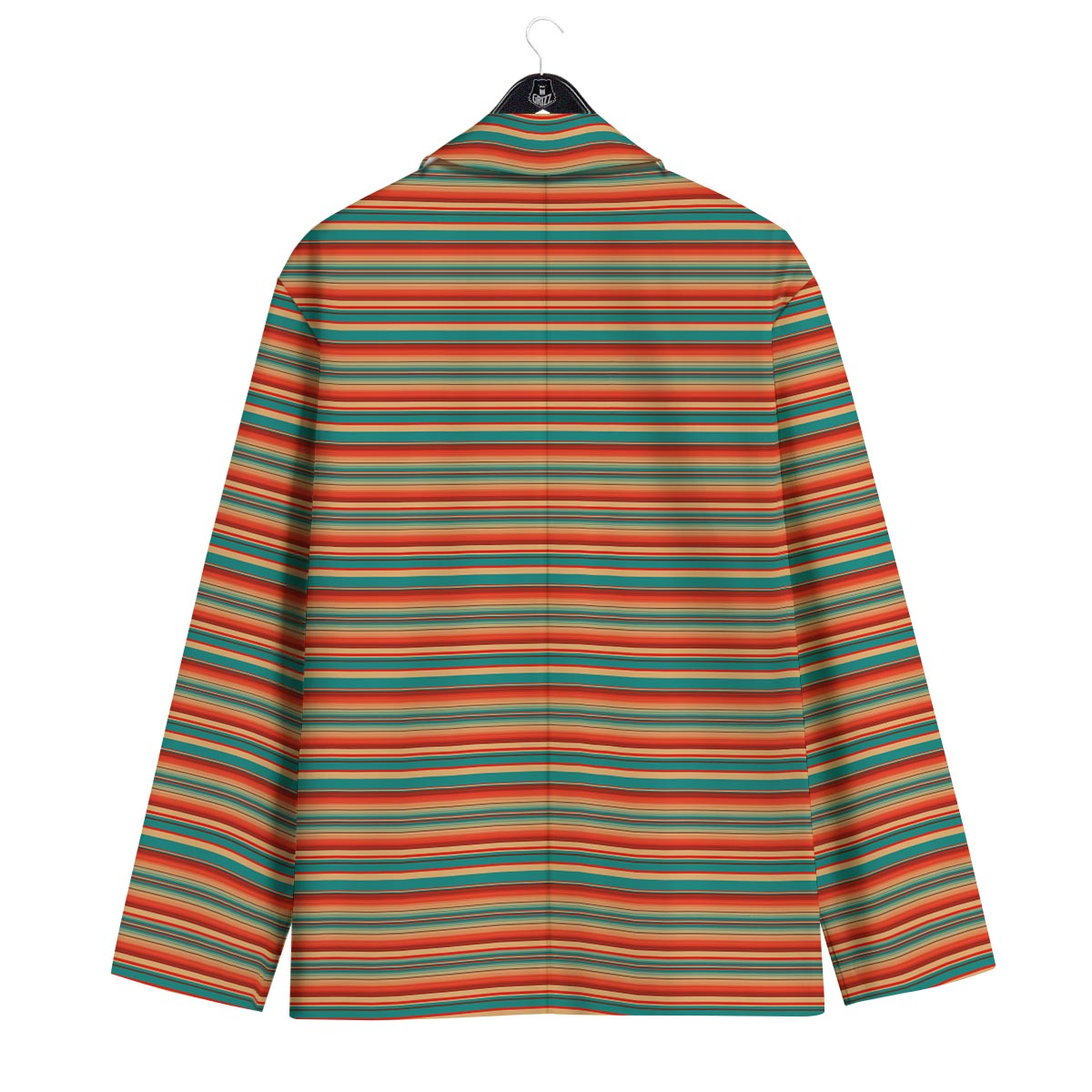 Blanket Tribal Serape Print Pattern Men's Sport Coat-grizzshop