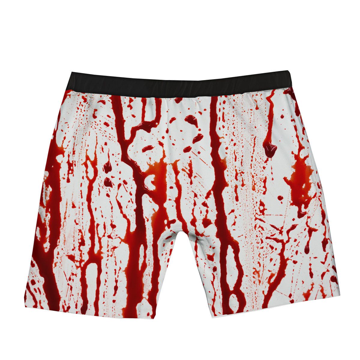 Blood Drip Print Boxer Briefs-grizzshop