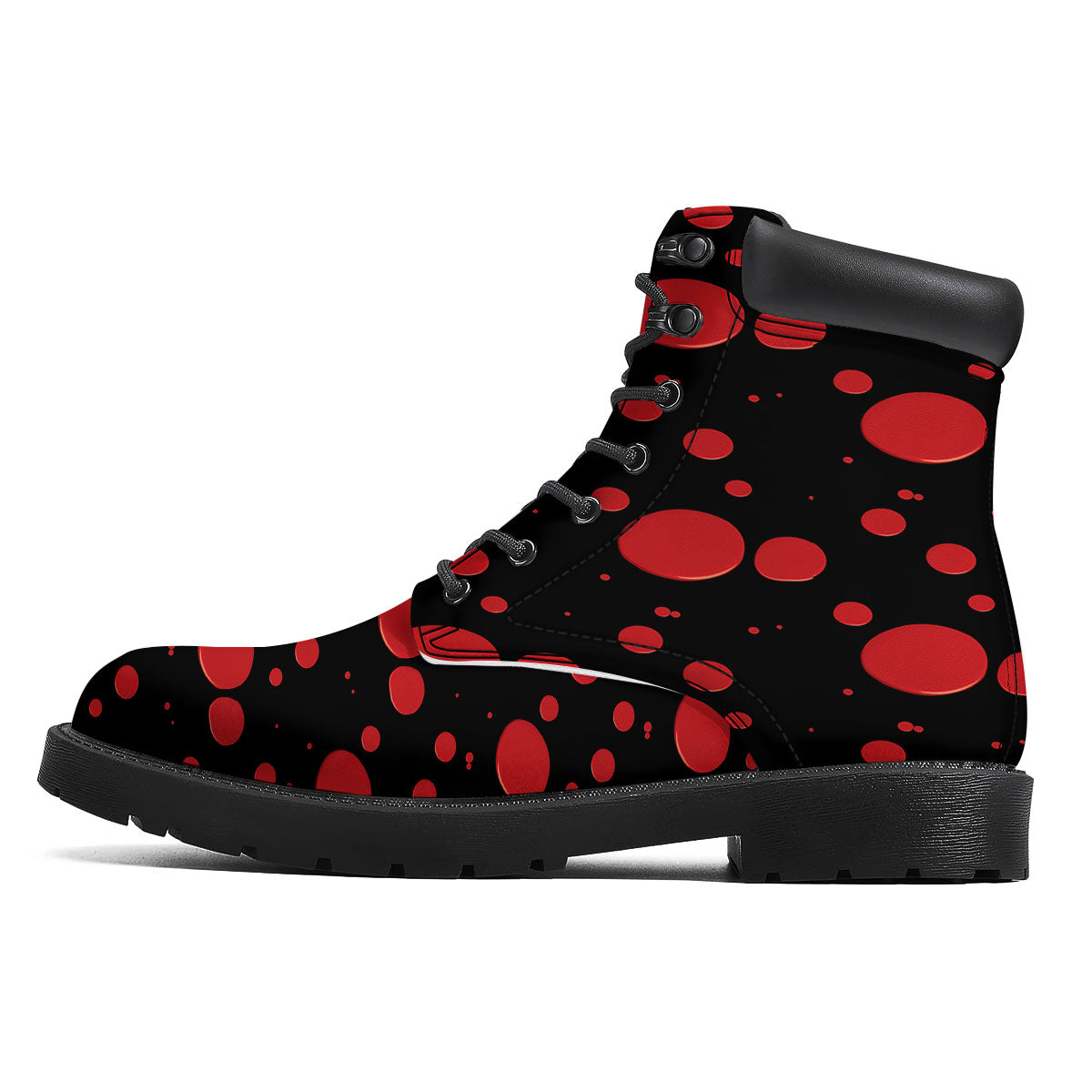 Blood Drop Red Print Pattern Boots-grizzshop