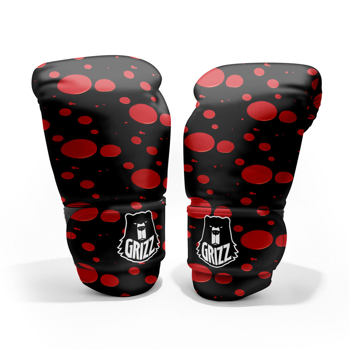 Blood Drop Red Print Pattern Pro Boxing Glove