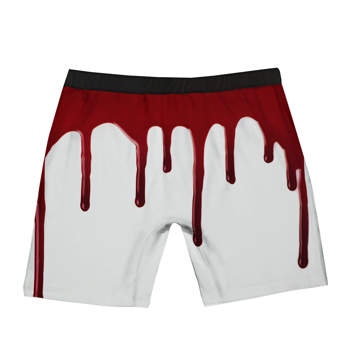 Blood Flowing Red Print Boxer Briefs-grizzshop