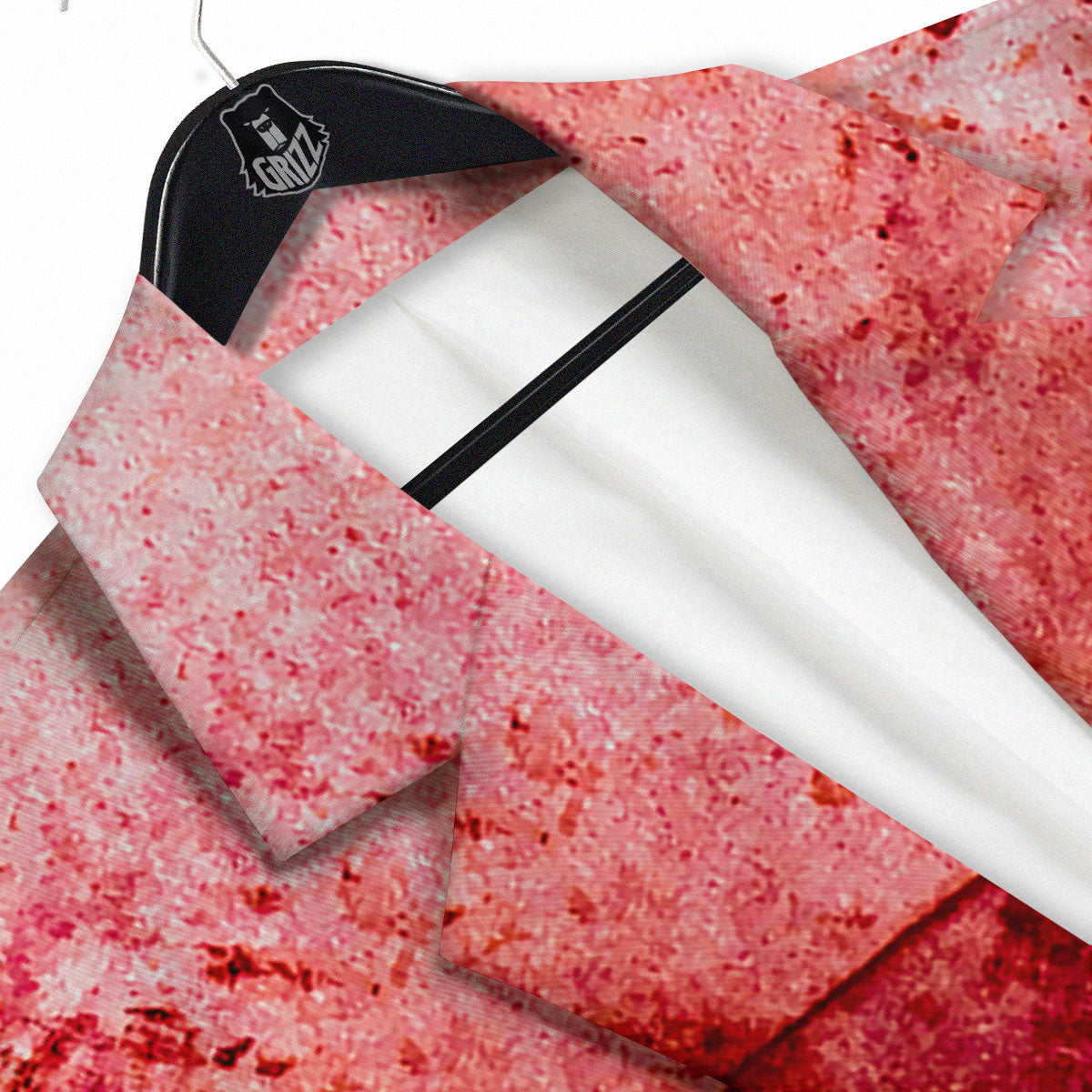 Blood Stains Red Print Men's Sport Coat-grizzshop