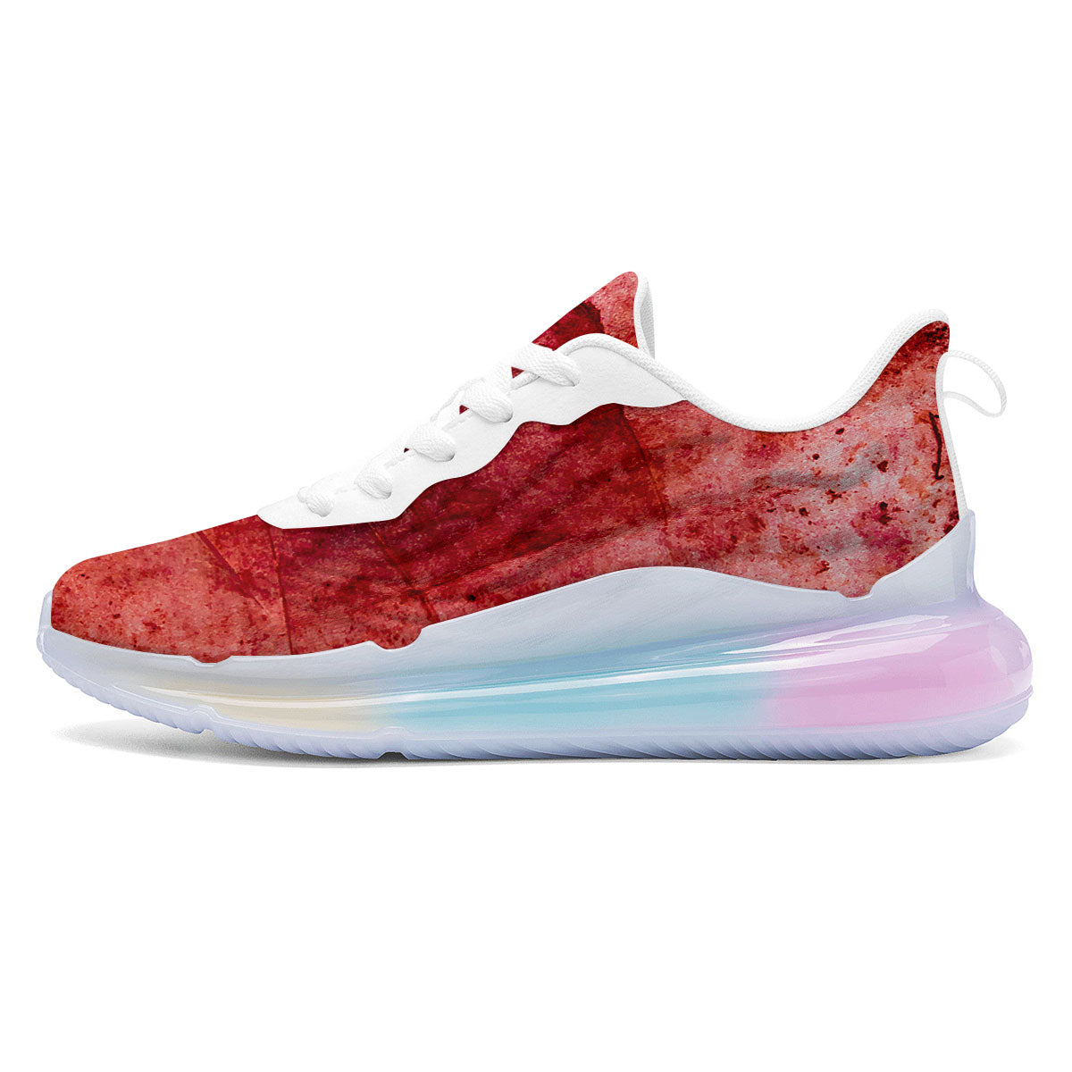 Blood Stains Red Print Running Sneakers-grizzshop