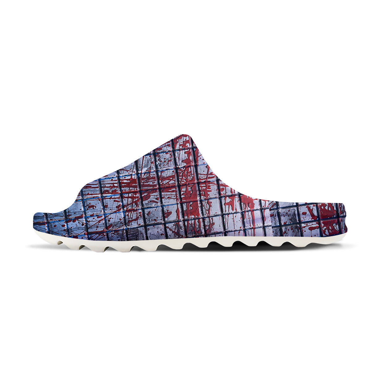 Blood Room Bloody Print Sandals-grizzshop