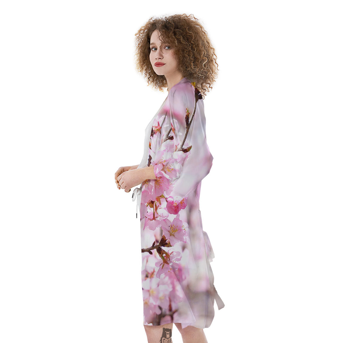 Blossom Spring Cherry Print Kimono-grizzshop