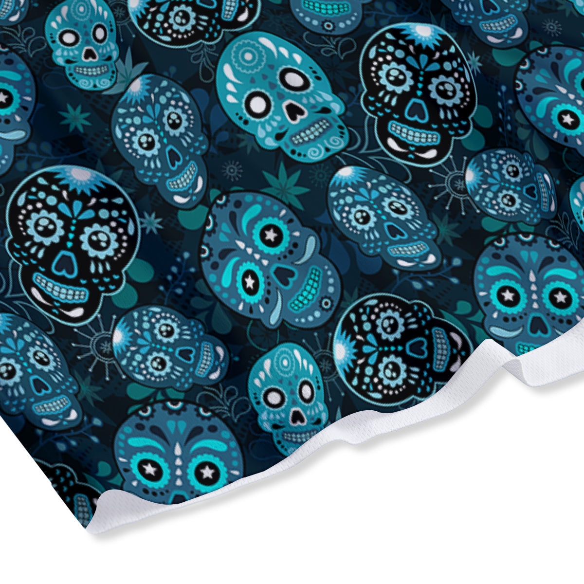 Cute Green Alien Print Pattern Mesh Shorts