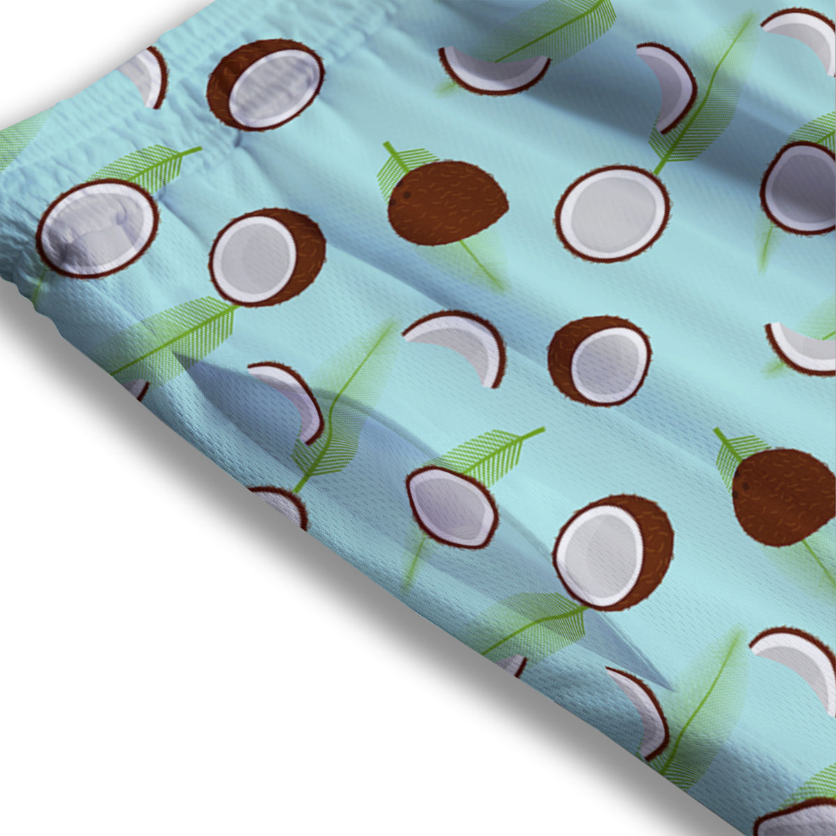 Cute Sushi Rolls Print Pattern Mesh Shorts