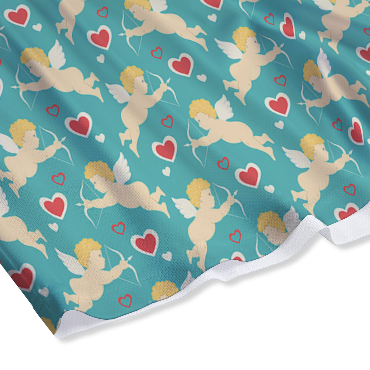 Cute White Grey Owl Print Pattern Mesh Shorts