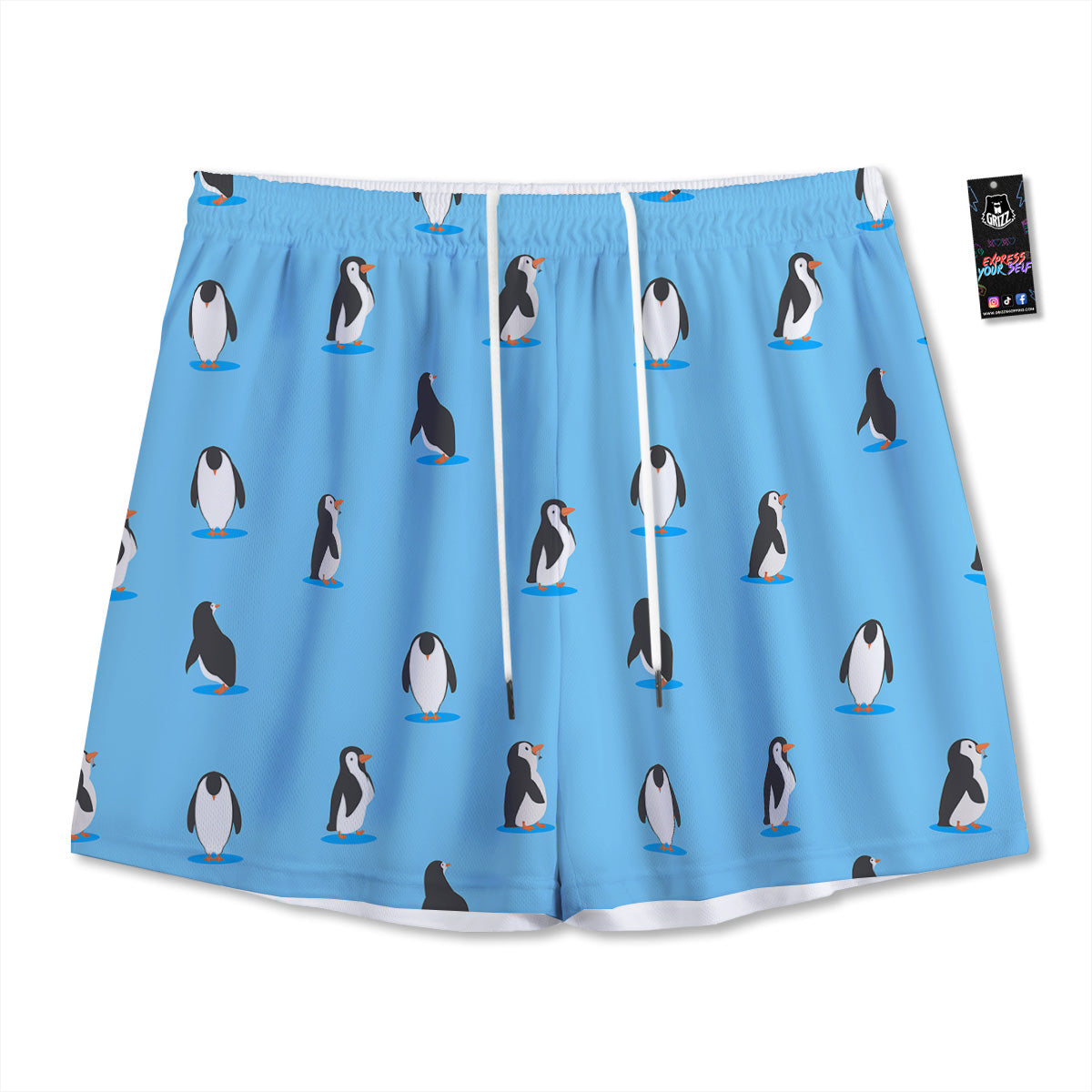Dachshund Cute Print Pattern Mesh Shorts