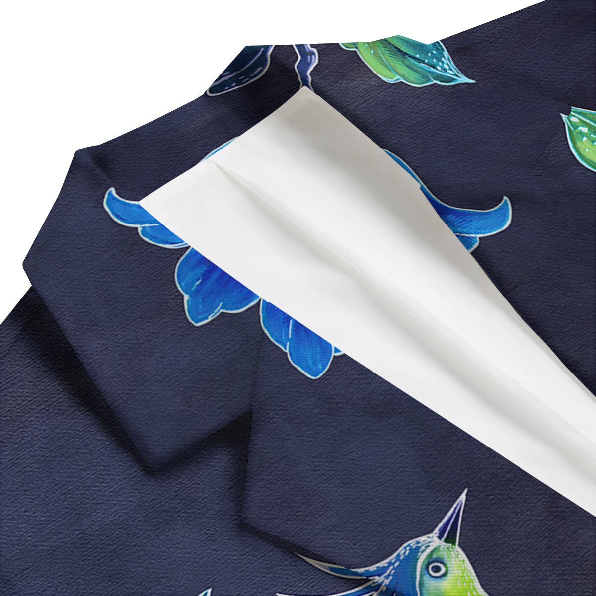 Blue Hummingbird Men's Blazer-grizzshop