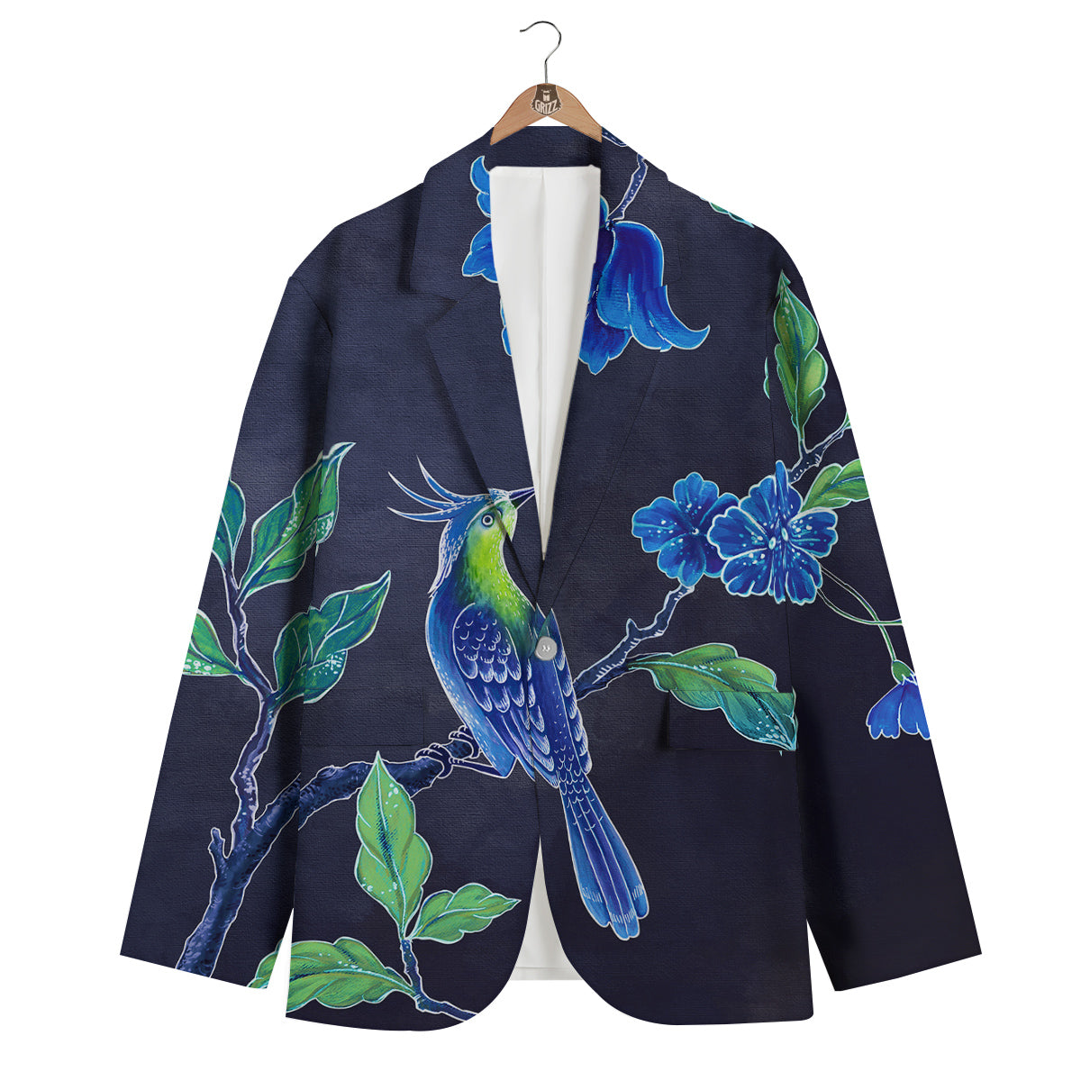 Blue Hummingbird Men's Blazer-grizzshop