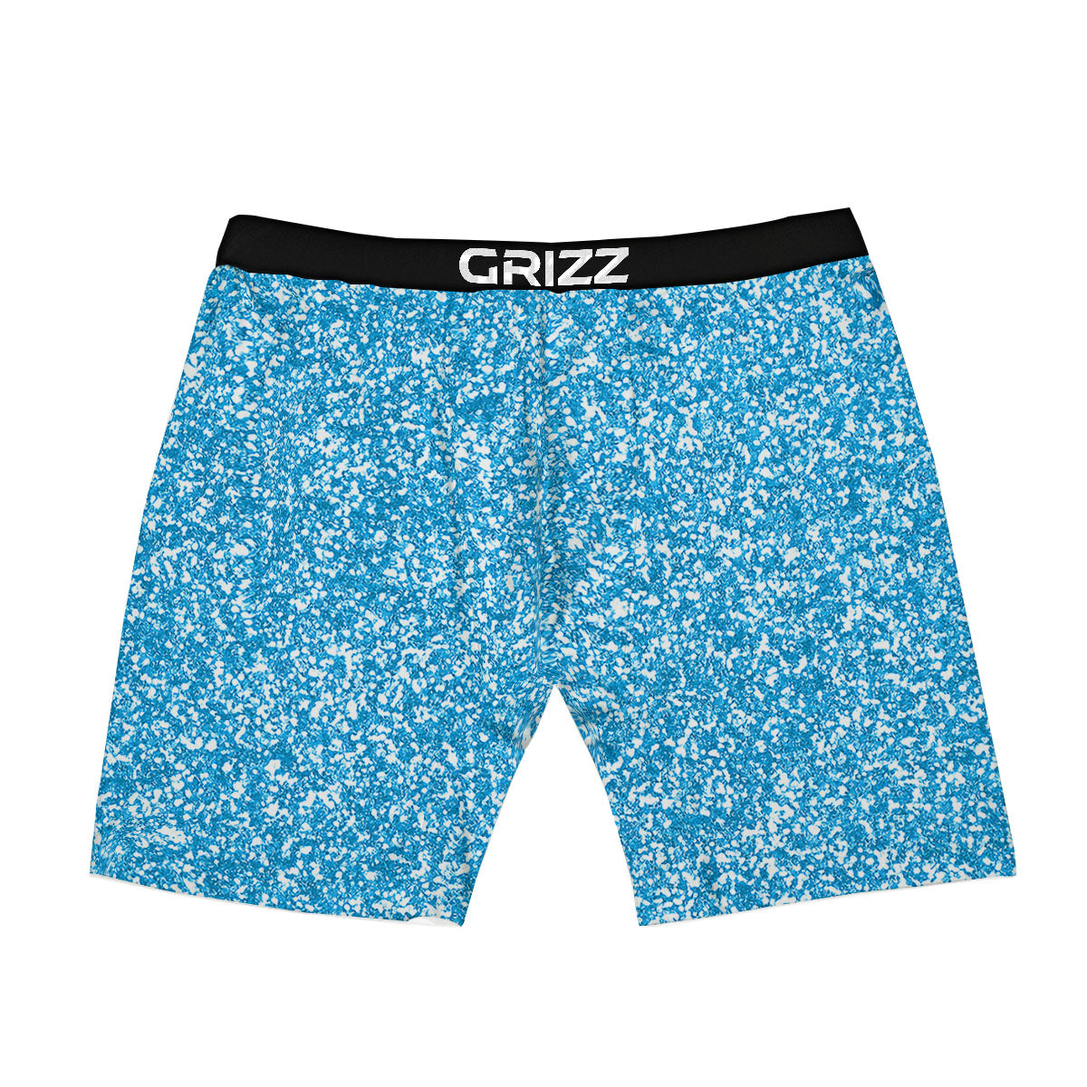 Blue Ocean Glitter Artwork Print Boxer Briefs-grizzshop