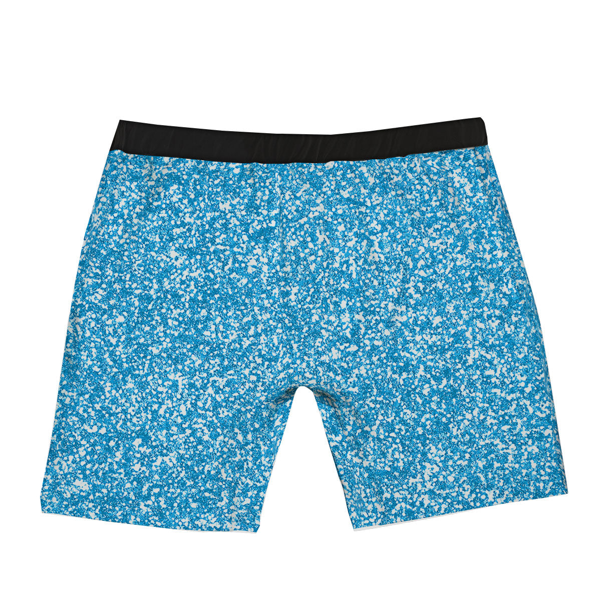 Blue Ocean Glitter Artwork Print Boxer Briefs-grizzshop
