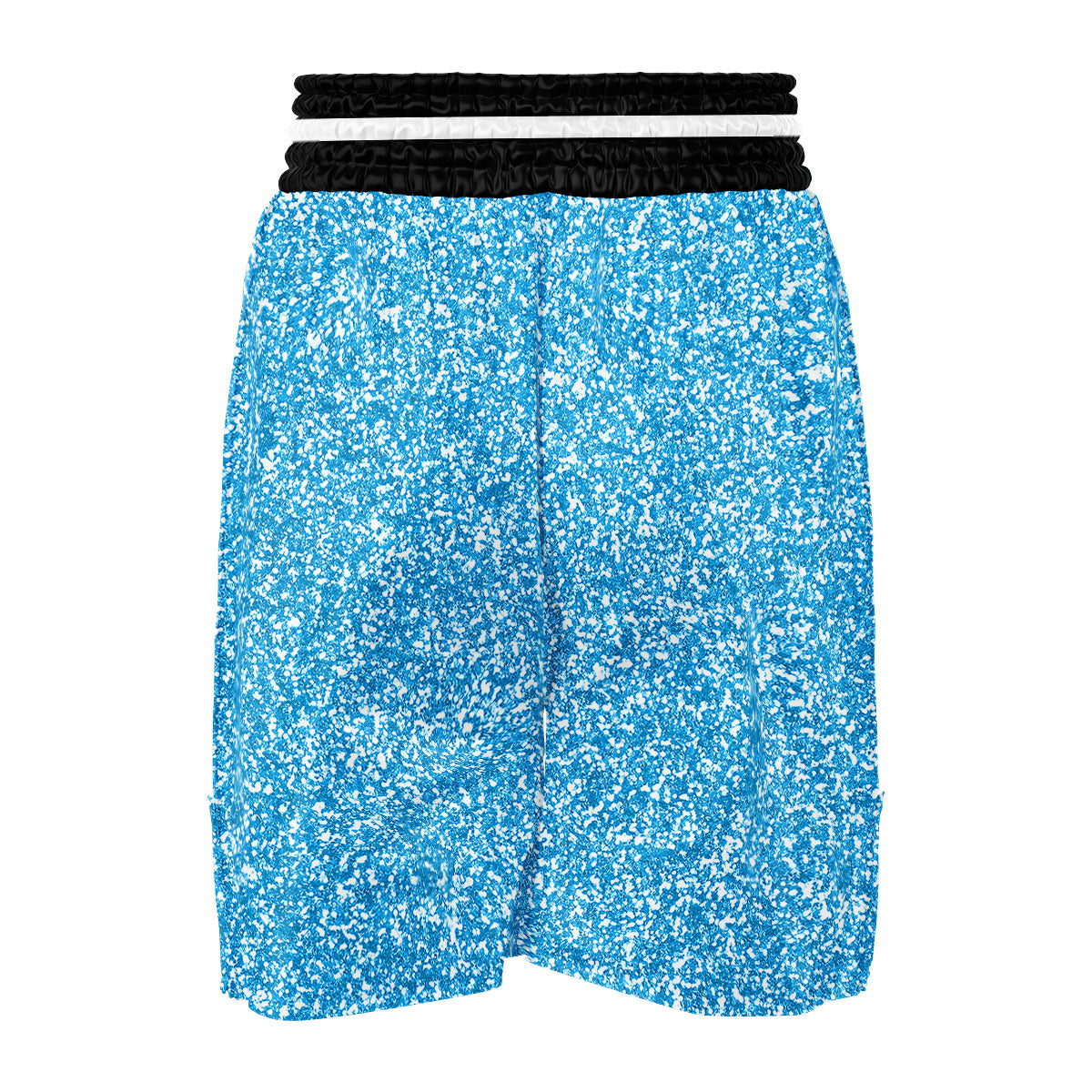 Blue Ocean Glitter Artwork Print Boxing Shorts-grizzshop