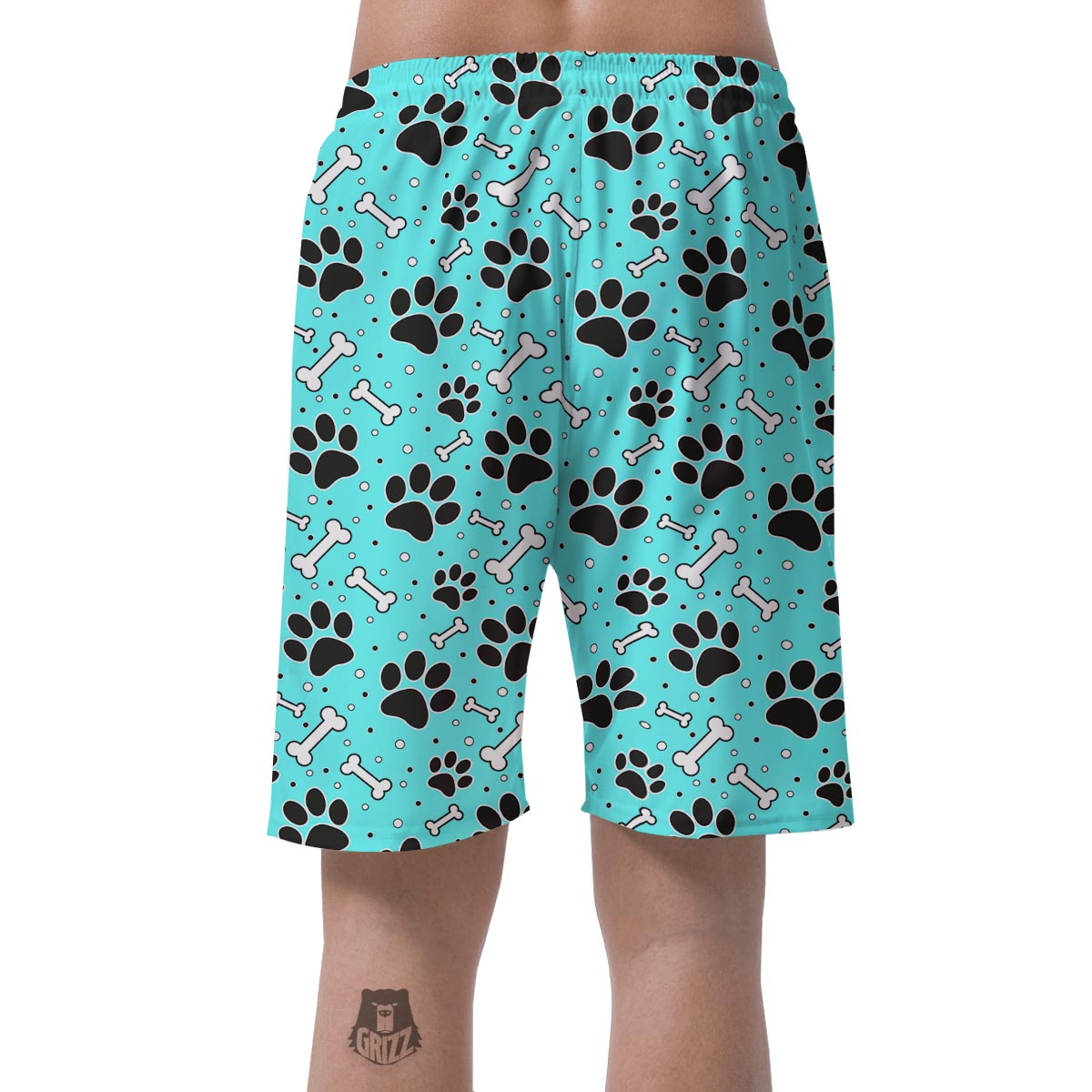 Blue Paw Men's Shorts-grizzshop
