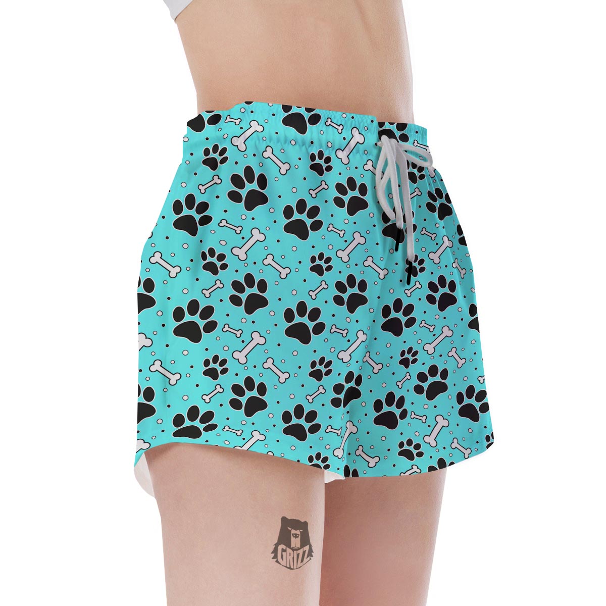 Blue Paw Women's Shorts-grizzshop