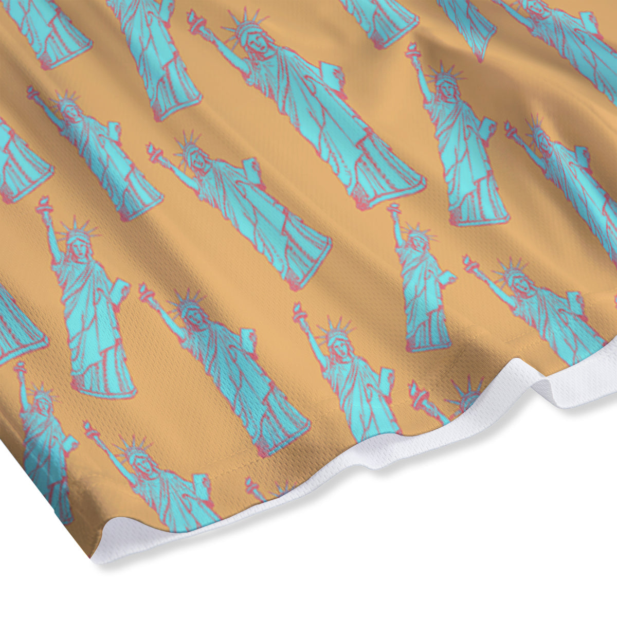 Digital Camo Forest Green Print Pattern Mesh Shorts