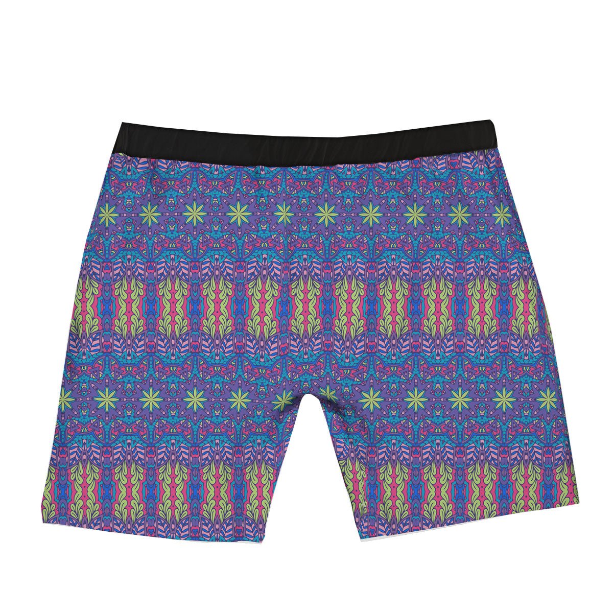 Bohemian Mandala Star Print Pattern Boxer Briefs-grizzshop