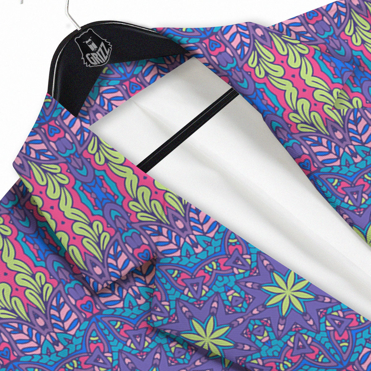 Bohemian Mandala Star Print Pattern Men's Sport Coat-grizzshop