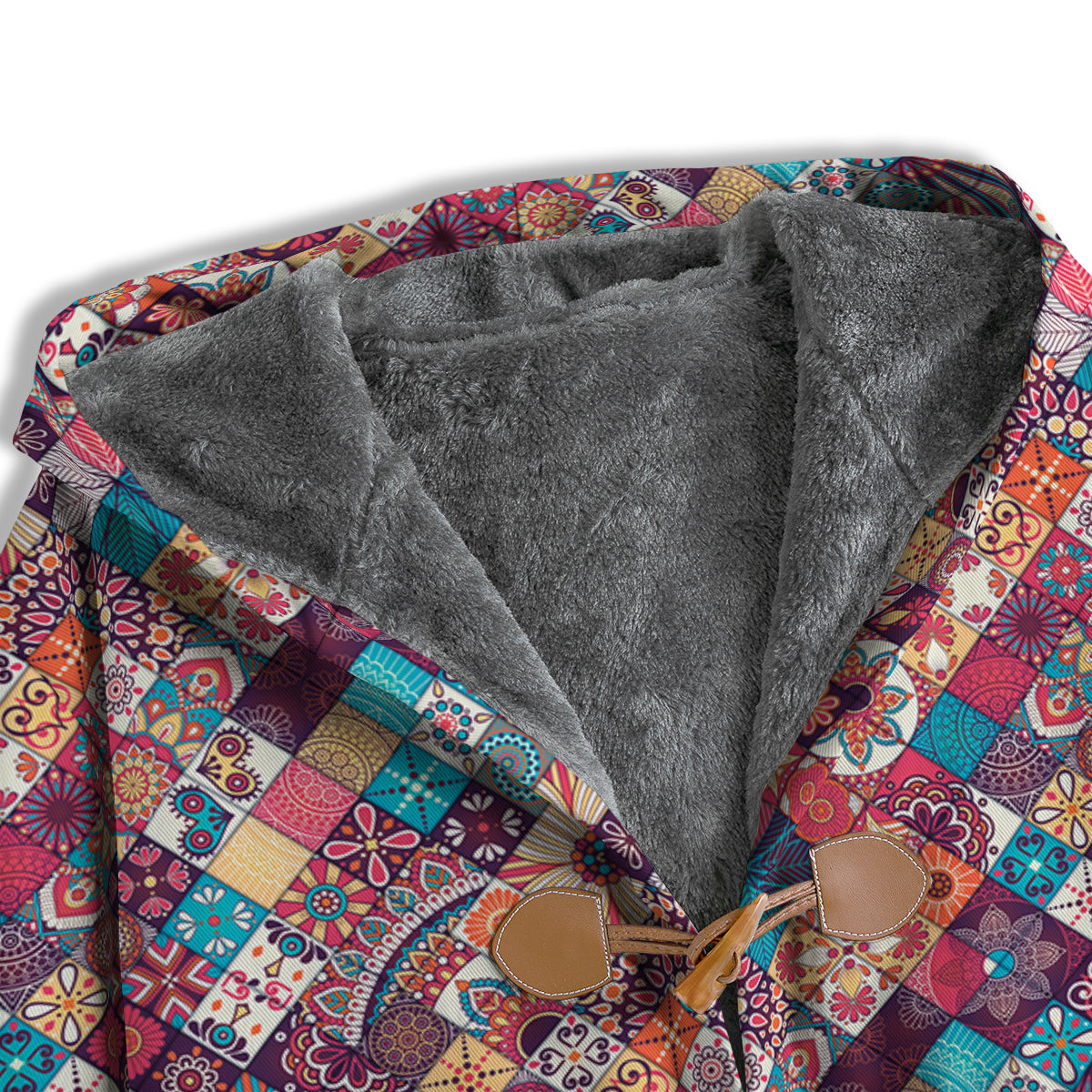 Bohemian Mandala Vintage Print Pattern Men's Windbreaker Jacket-grizzshop