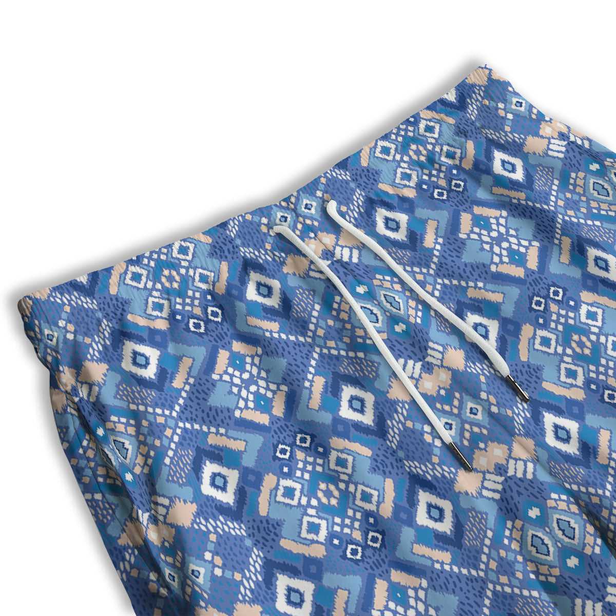 Bohemian Native Tribal Print Pattern Men's Athletic Shorts
