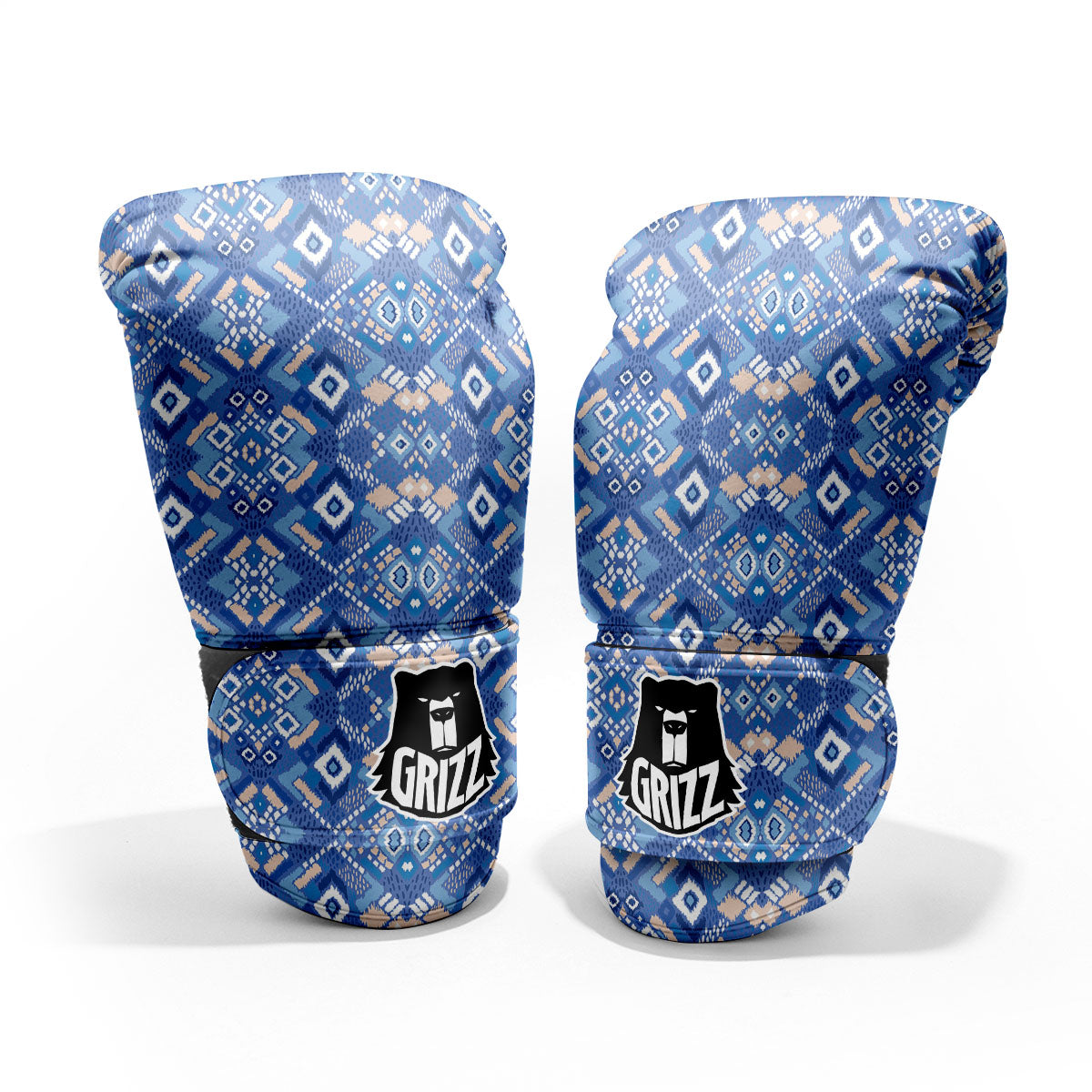 Bohemian Native Tribal Print Pattern Pro Boxing Glove