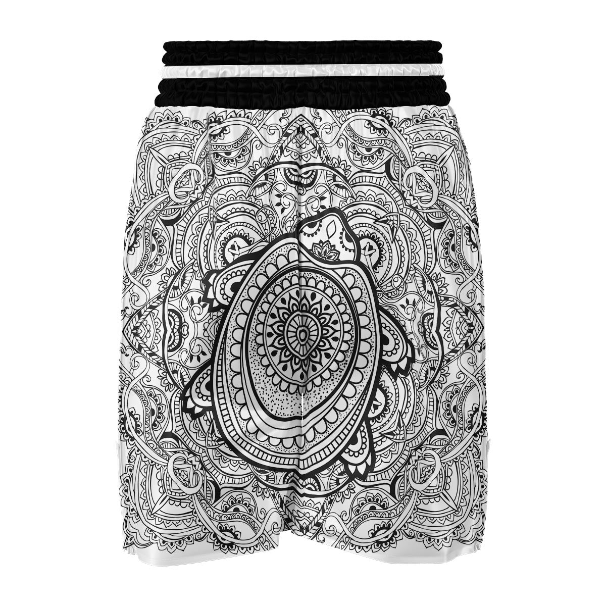 Boho Turtle Boxing Shorts-grizzshop