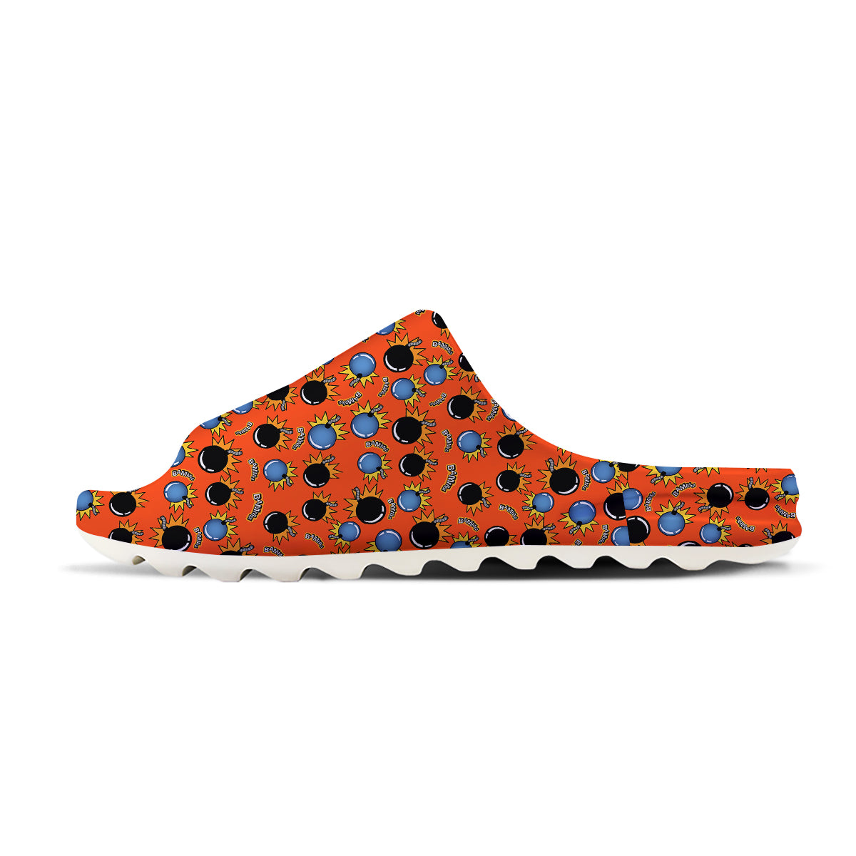 Bomb Bamm Print Pattern Sandals-grizzshop