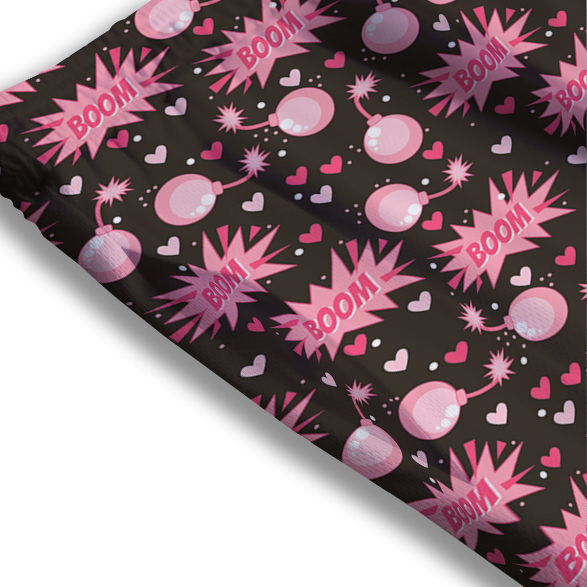 Donut Girly Unicorn Print Pattern Mesh Shorts