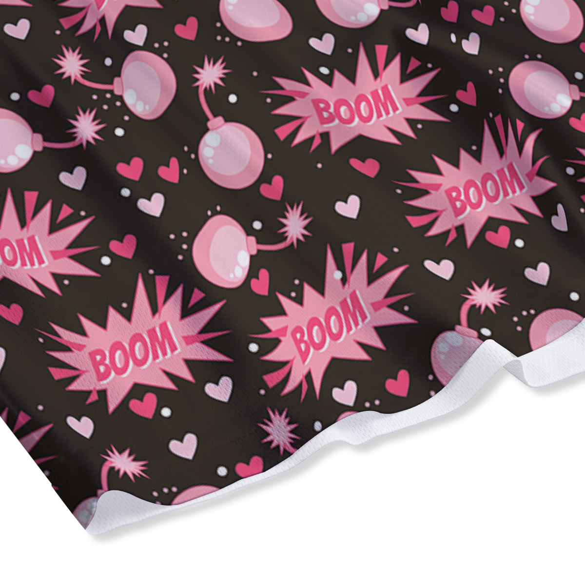 Donut Girly Unicorn Print Pattern Mesh Shorts