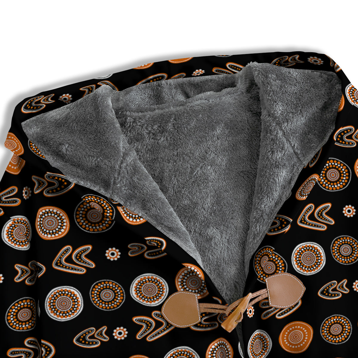 Boomerang Aboriginal Print Pattern Men's Windbreaker Jacket-grizzshop