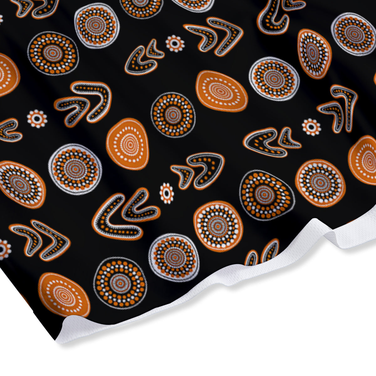 Clown Scary Cartoon Print Mesh Shorts