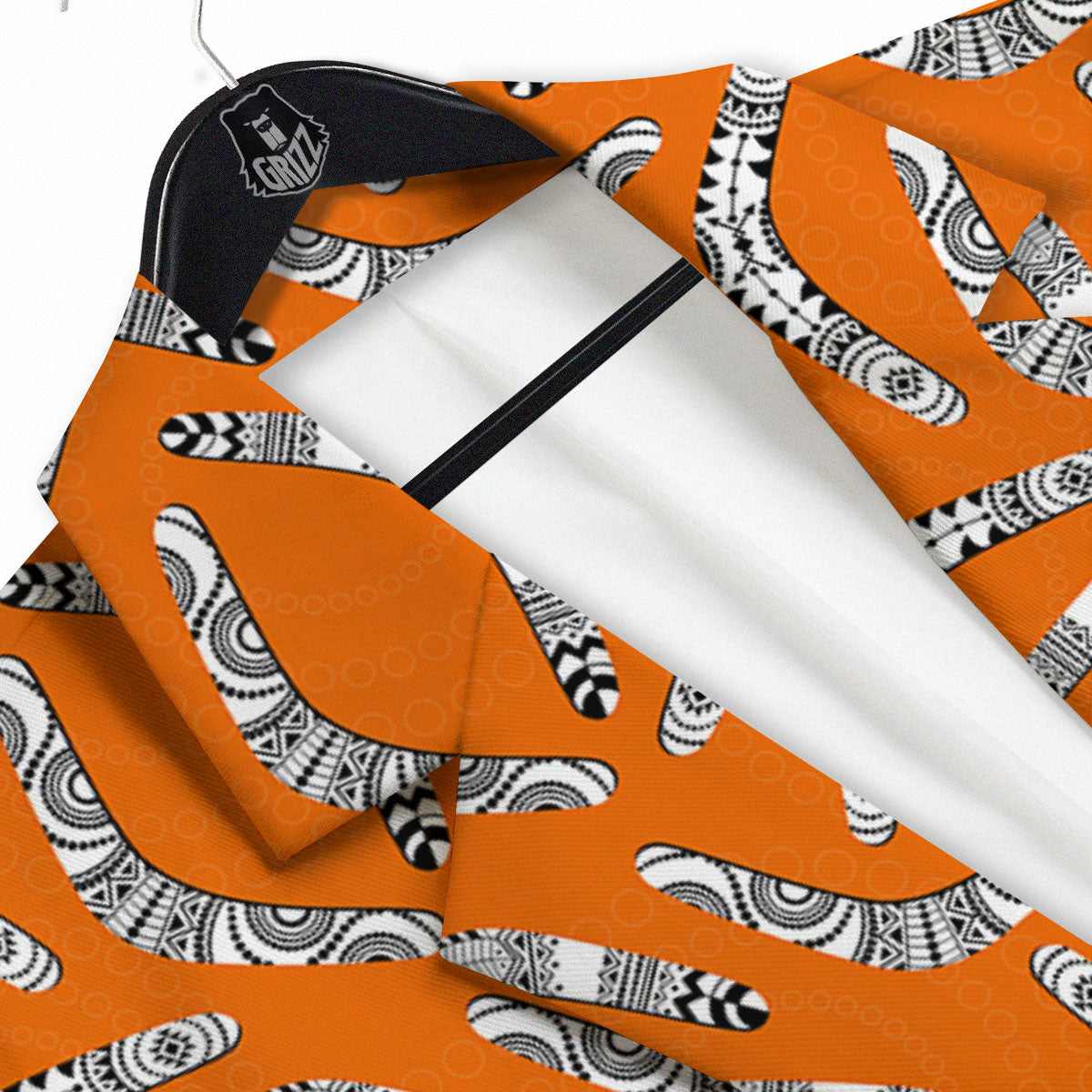 Boomerang Australian Aboriginal Print Men's Sport Coat-grizzshop